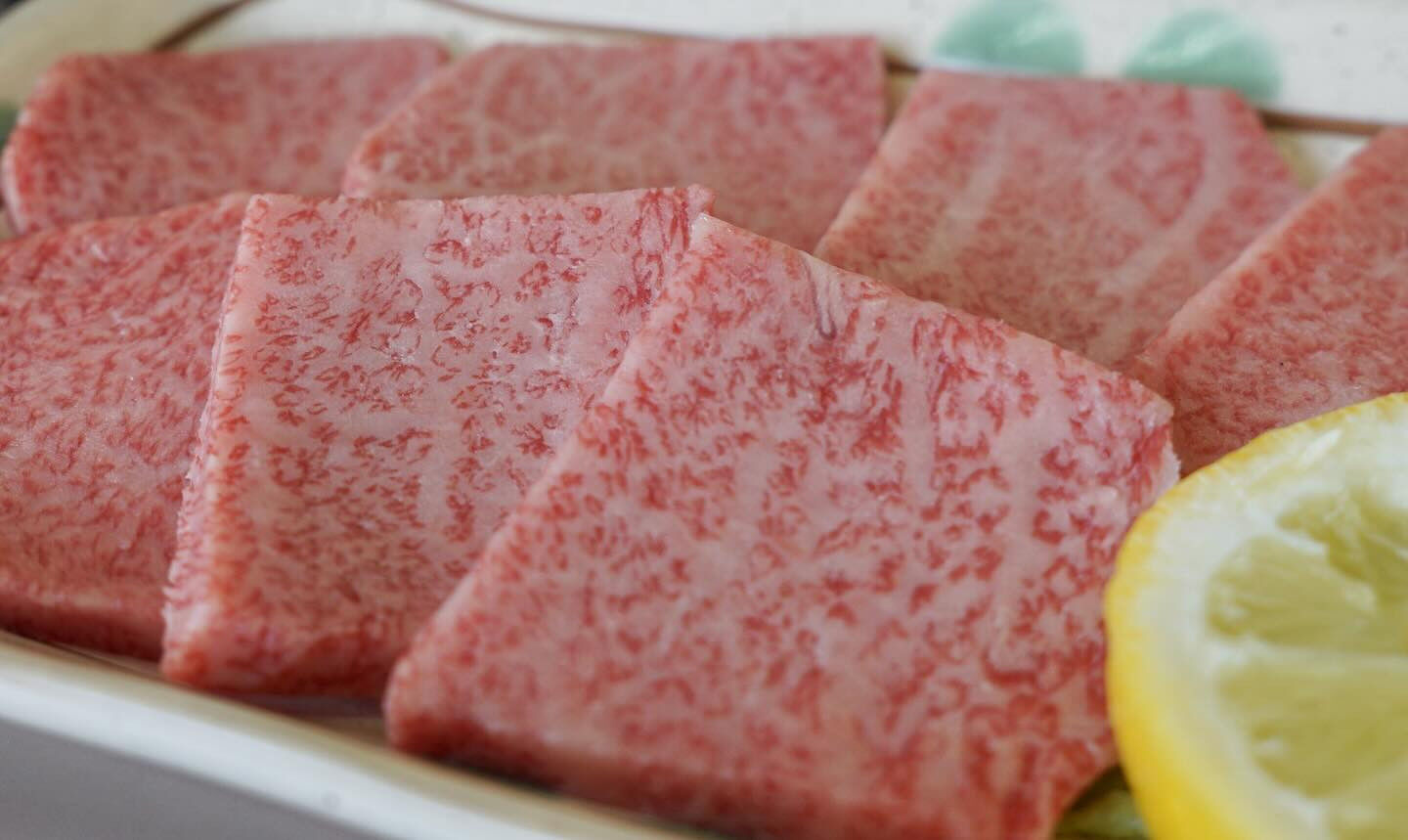 最高級の一品　松阪牛特上ロース